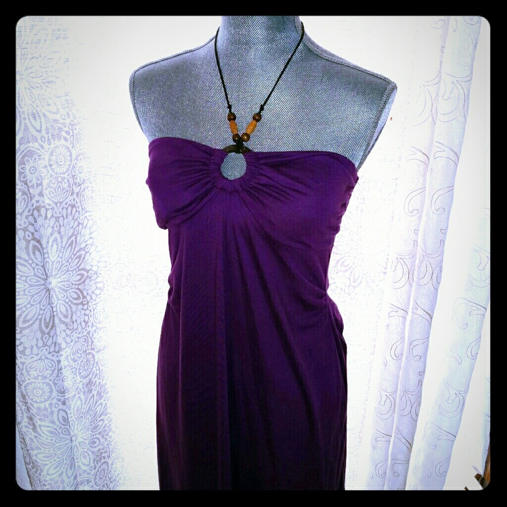 NWT Fuschia Maxi Dress